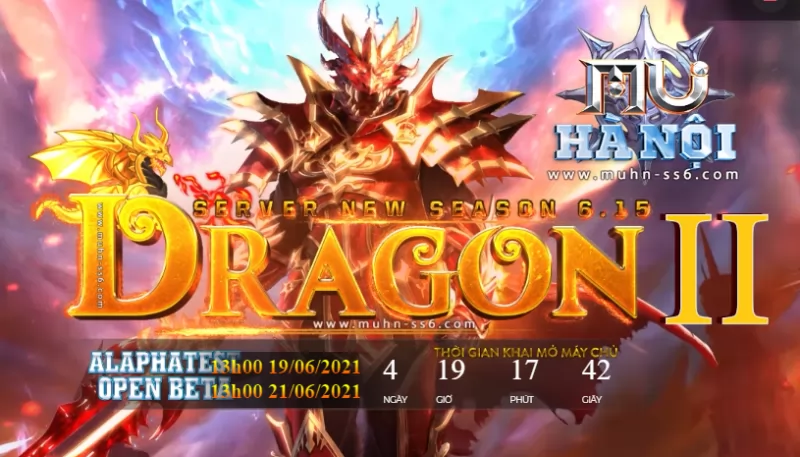 MU HÀ NỘI Ra mắt máy chủ Dragon 2