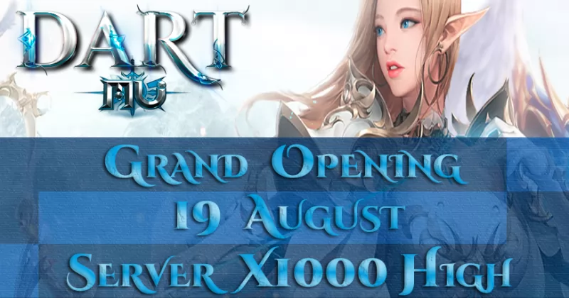 ✅ [Dart MU s15] dartmu.com | 19. August! Pro Server New Open!!