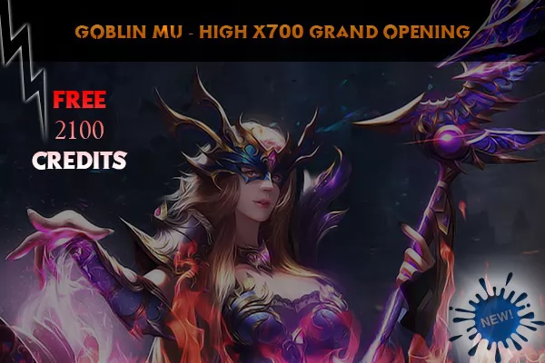 GoblinMU.com Opening New Server! High Online! Many Players from all world ! Join Now!