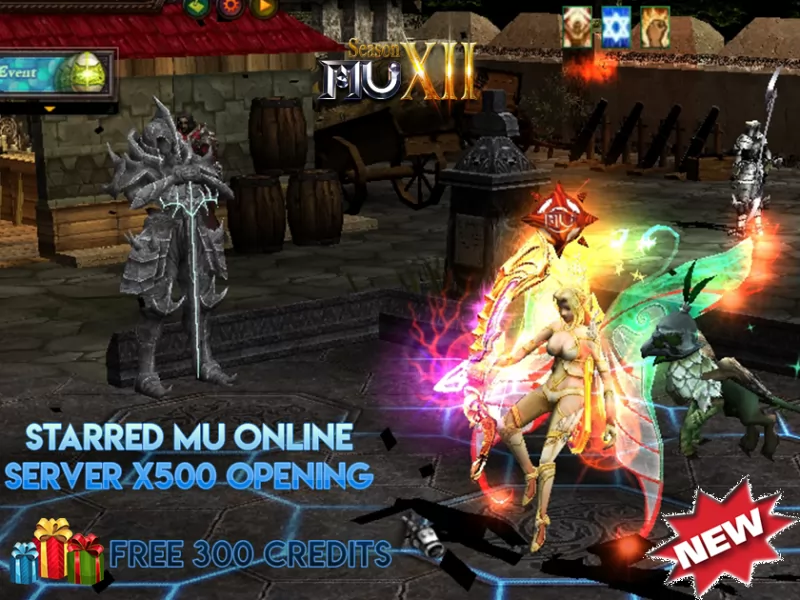 ⚠ Starred MU Online! Special Reset Rewards & Quests!