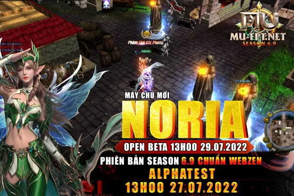 MU FPT ra mắt máy chủ NORIA - Chuẩn game MU 2023