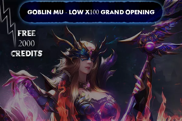 GOBLINMU OPENING NEW SERVER! HIGH ONLINE! MANY PLAYERS FROM ALL WORLD! JOIN NOW!