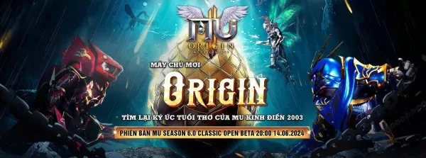 MU Origin Season 6.0 áp dụng lối chơi nguyên thủy đậm chất xưa.