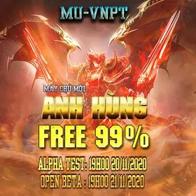 MU VNPT ra mắt máy chủ Anh Hùng Free 100%